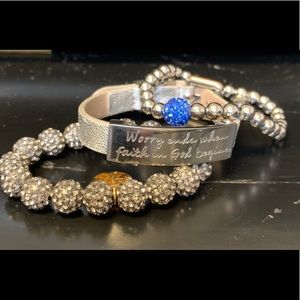 3 Rustic Cuff Bracelets